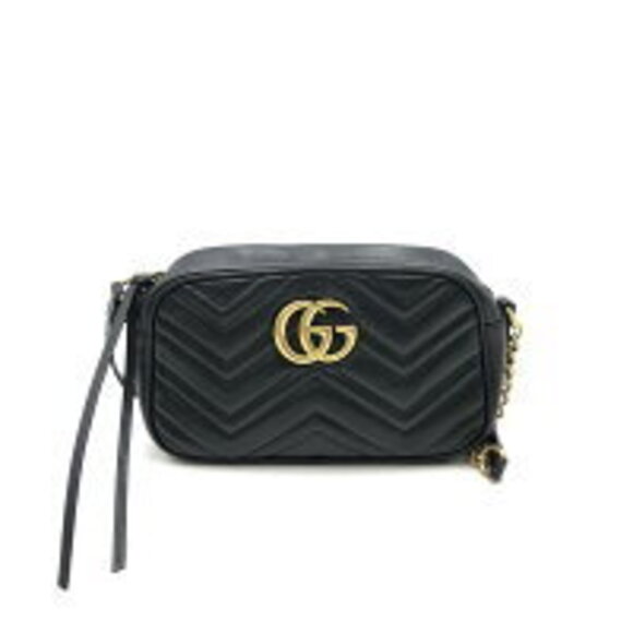 Gucci Handbags - Gucci GG leather Marmont shoulder bag